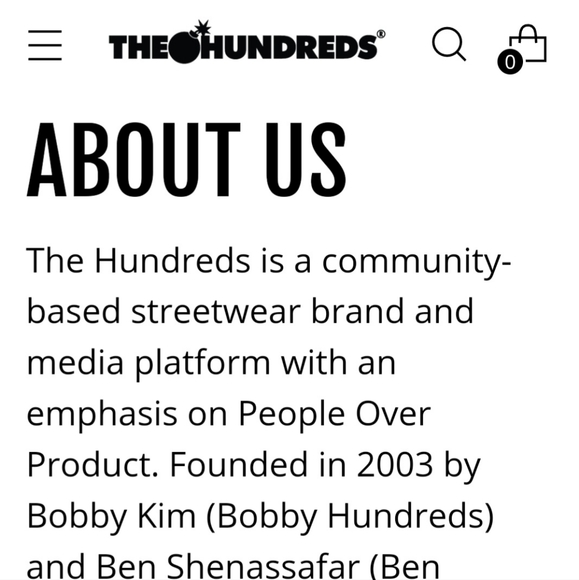 Sold ***The Hundreds Large TEE SHIRT - Picture 8 of 8